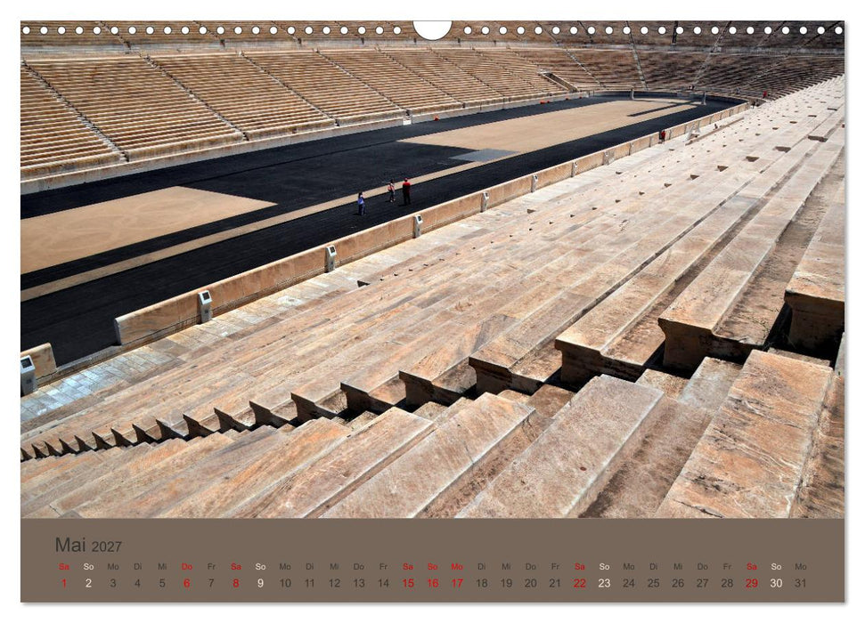 Athen - antik und modern (CALVENDO Wandkalender 2027)