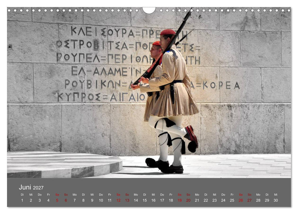 Athen - antik und modern (CALVENDO Wandkalender 2027)