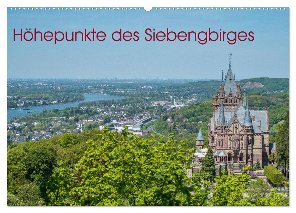 Höhepunkte des Siebengebirges (CALVENDO Wandkalender 2027)