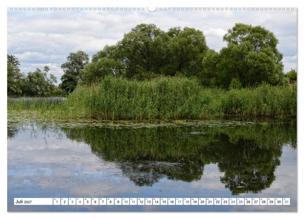 Ein Sommer im Havelland - Spaziergang entlang am Havelradweg (CALVENDO Premium Wandkalender 2027)