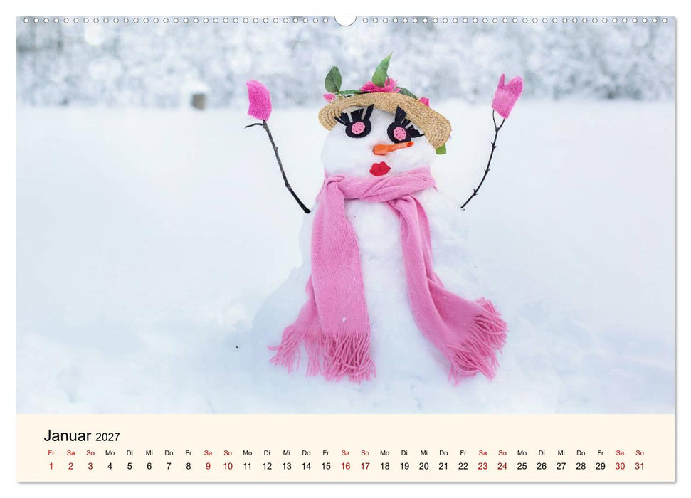 Die Jahreszeiten. Magie des Wandels (CALVENDO Wandkalender 2027)