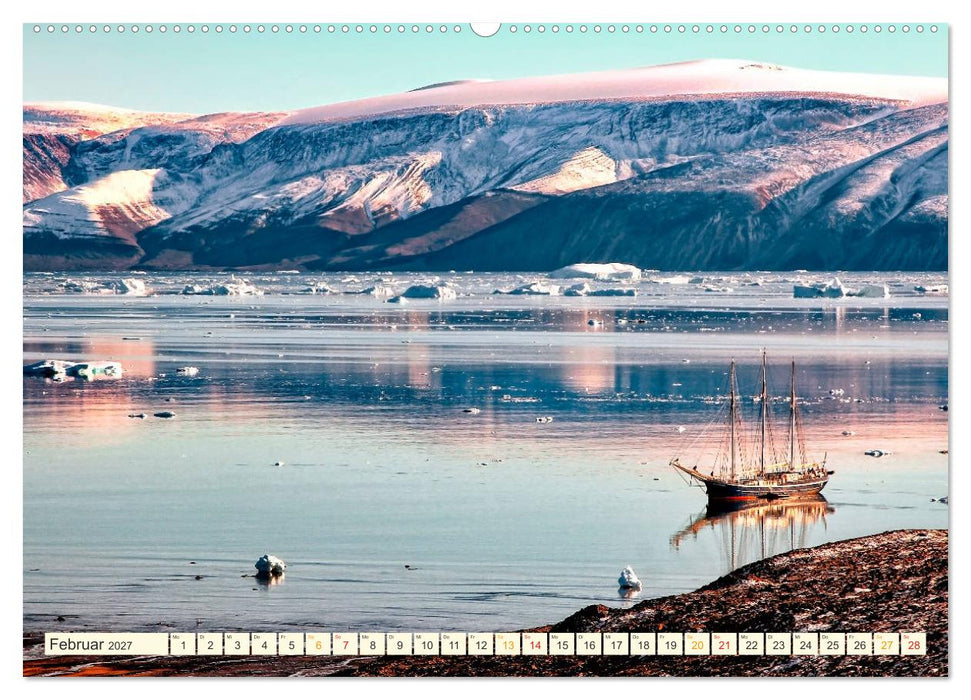 Reise nach Grönland (CALVENDO Wandkalender 2027)