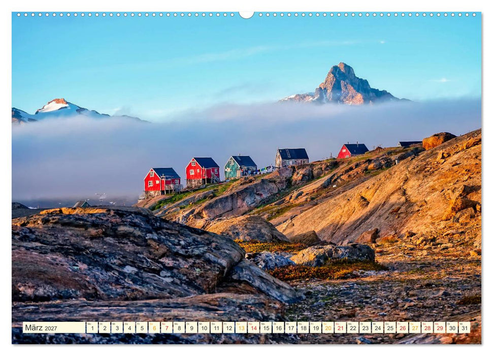 Reise nach Grönland (CALVENDO Wandkalender 2027)