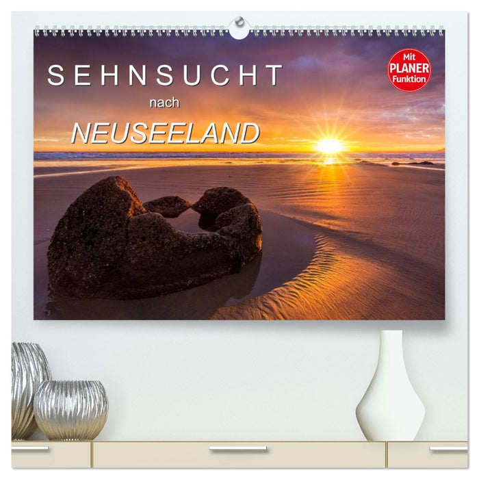 Sehnsucht nach Neuseeland (CALVENDO Premium Wandkalender 2027)