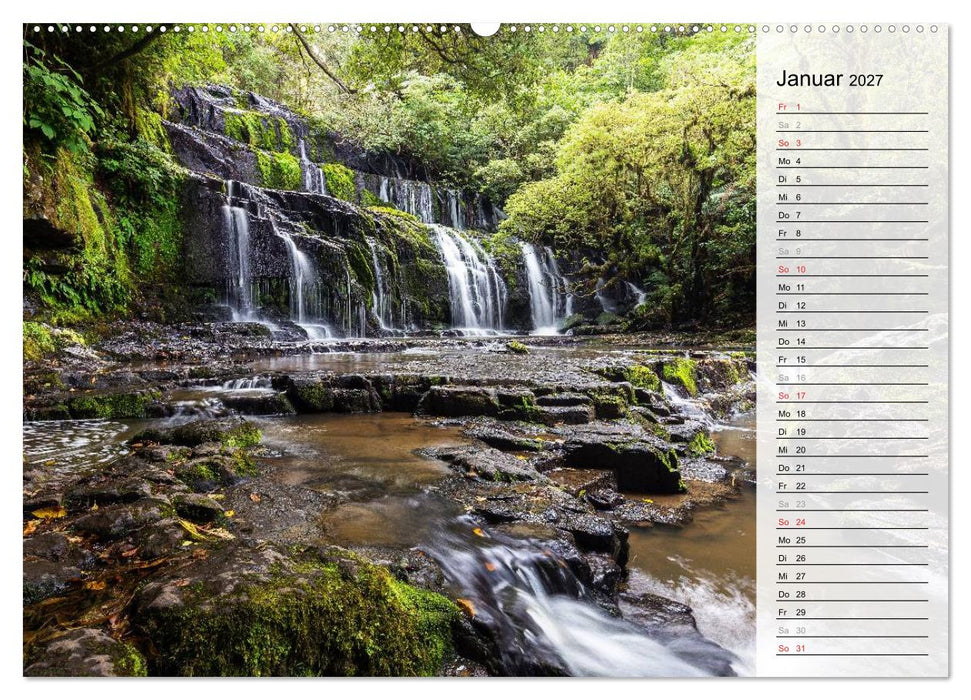 Sehnsucht nach Neuseeland (CALVENDO Premium Wandkalender 2027)