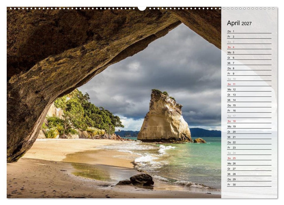 Sehnsucht nach Neuseeland (CALVENDO Premium Wandkalender 2027)