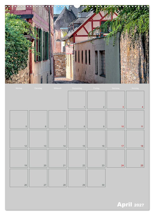 ELTVILLE – Wein-, Sekt- und Rosenstadt am Rhein (CALVENDO Wandkalender 2027)