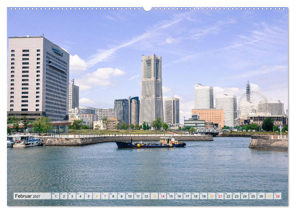 Japan - Tokio, Yokohama, Nagasaki (CALVENDO Premium Wandkalender 2027)