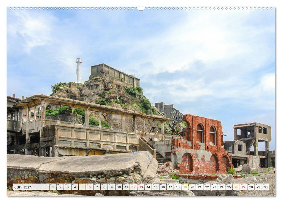 Japan - Tokio, Yokohama, Nagasaki (CALVENDO Premium Wandkalender 2027)