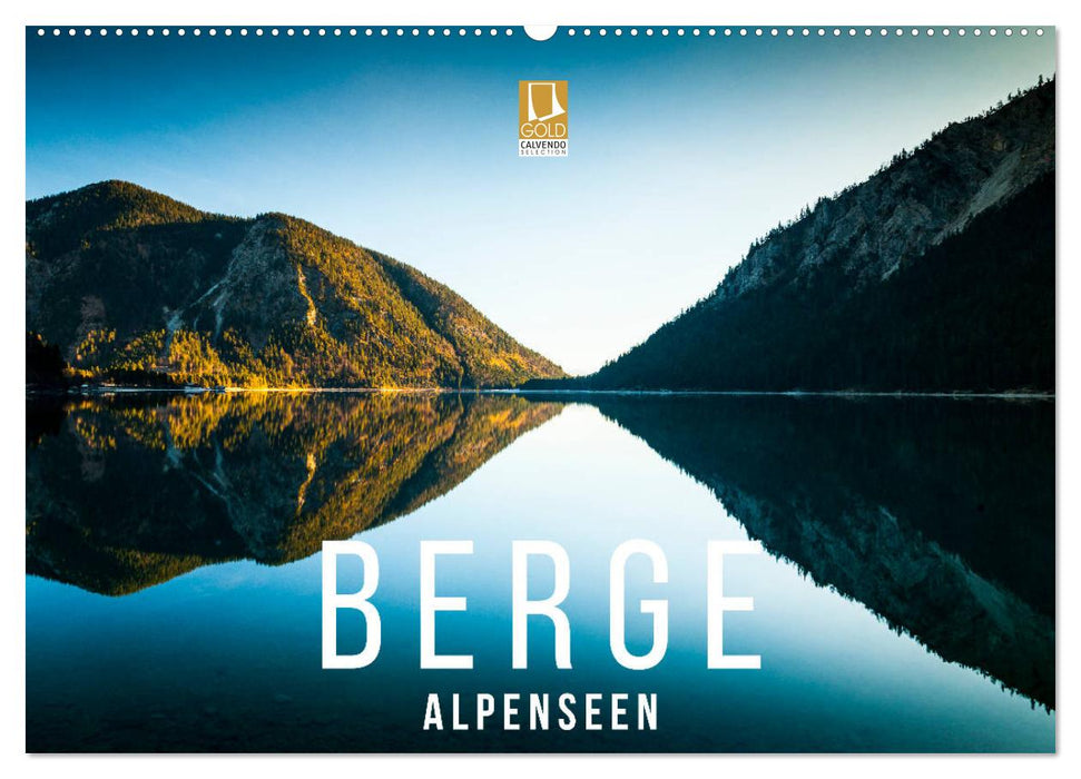 Berge. Alpenseen (CALVENDO Wandkalender 2027)