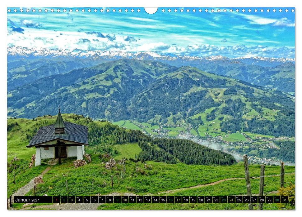 Servus. Landschaften im Tirol (CALVENDO Wandkalender 2027)