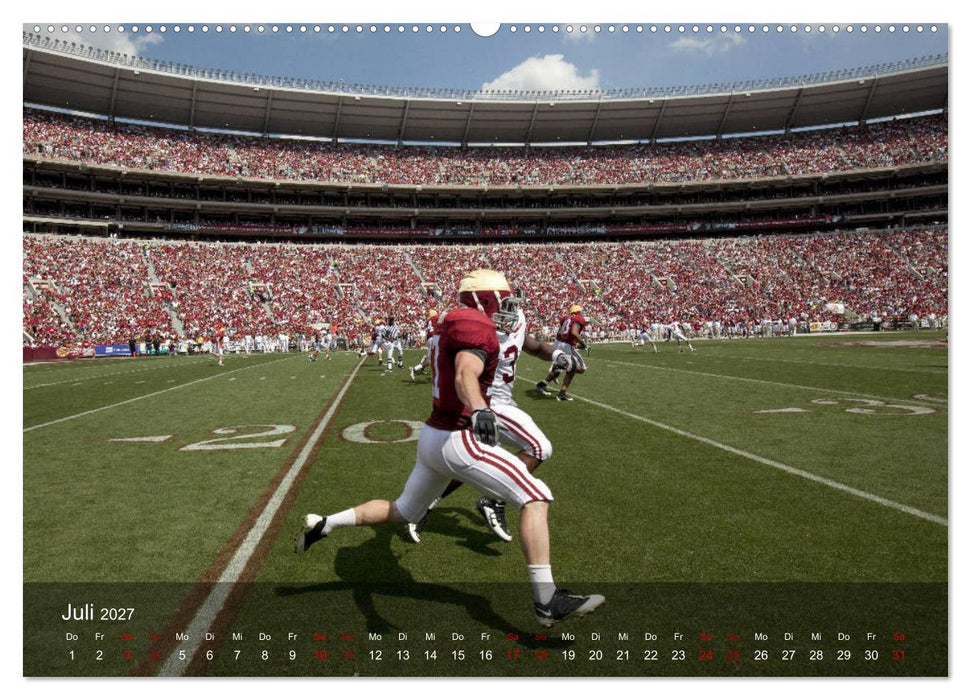 American Football - Touchdown (CALVENDO Premium Wandkalender 2027)