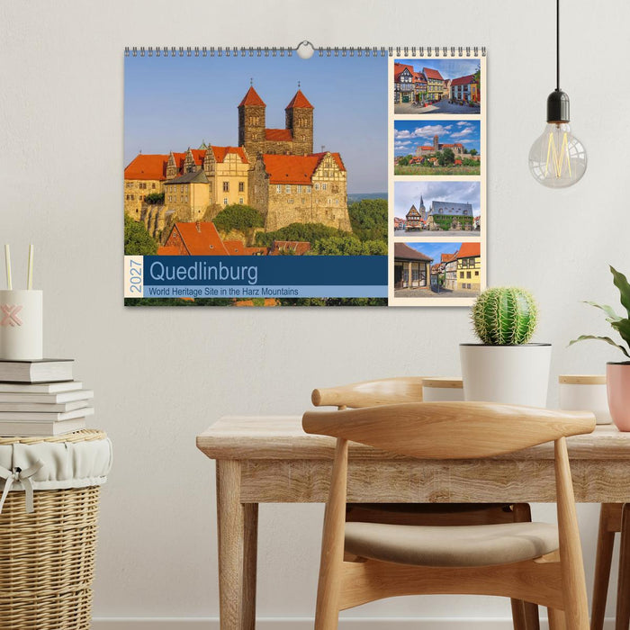 Quedlinburg - World Heritage Site in the Harz Mountains (CALVENDO Monthly Calendar 2027)