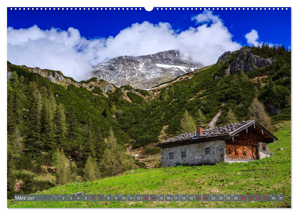 Unterwegs im Berchtesgadener Land 2027 (CALVENDO Wandkalender 2027)