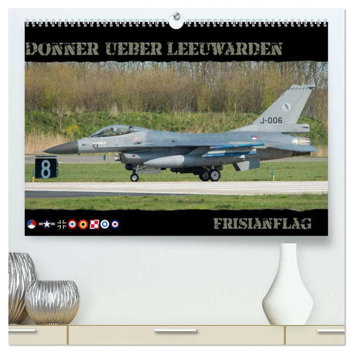 Donner ueber Leeuwarden (CALVENDO Premium Wandkalender 2027)