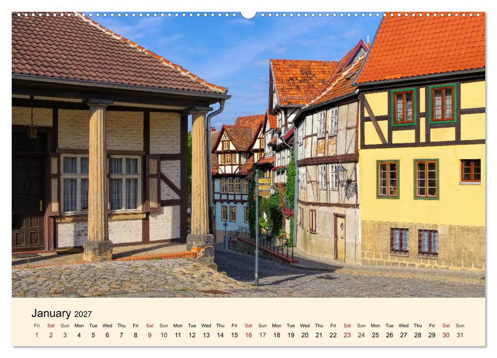 Quedlinburg - World Heritage Site in the Harz Mountains (CALVENDO Premium-Calendar 2027)
