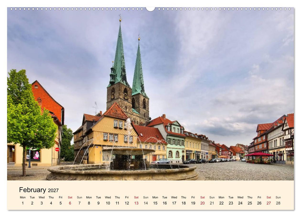 Quedlinburg - World Heritage Site in the Harz Mountains (CALVENDO Premium-Calendar 2027)