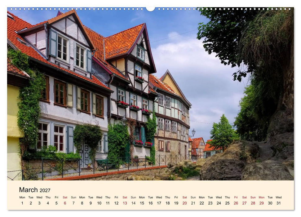 Quedlinburg - World Heritage Site in the Harz Mountains (CALVENDO Premium-Calendar 2027)