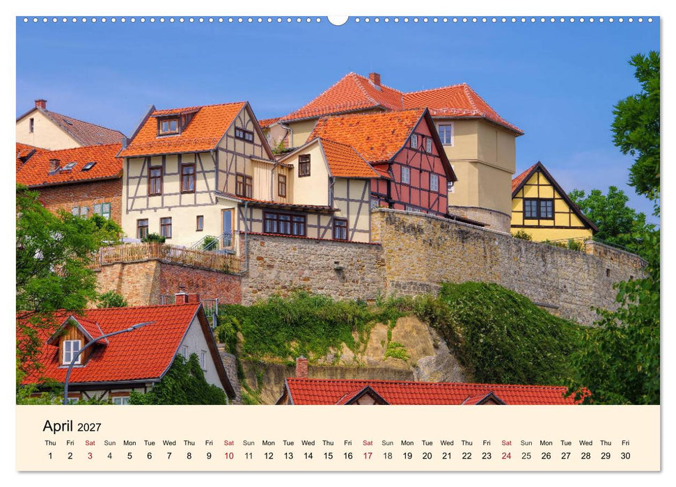 Quedlinburg - World Heritage Site in the Harz Mountains (CALVENDO Premium-Calendar 2027)