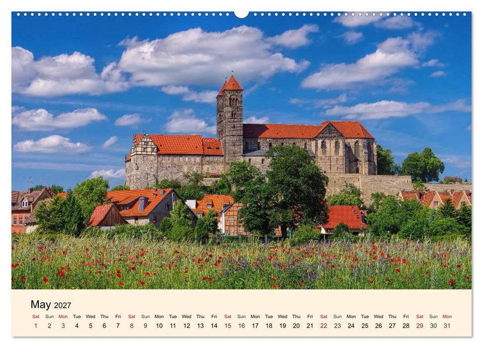 Quedlinburg - World Heritage Site in the Harz Mountains (CALVENDO Premium-Calendar 2027)