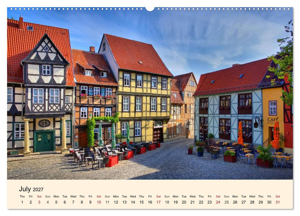 Quedlinburg - World Heritage Site in the Harz Mountains (CALVENDO Premium-Calendar 2027)