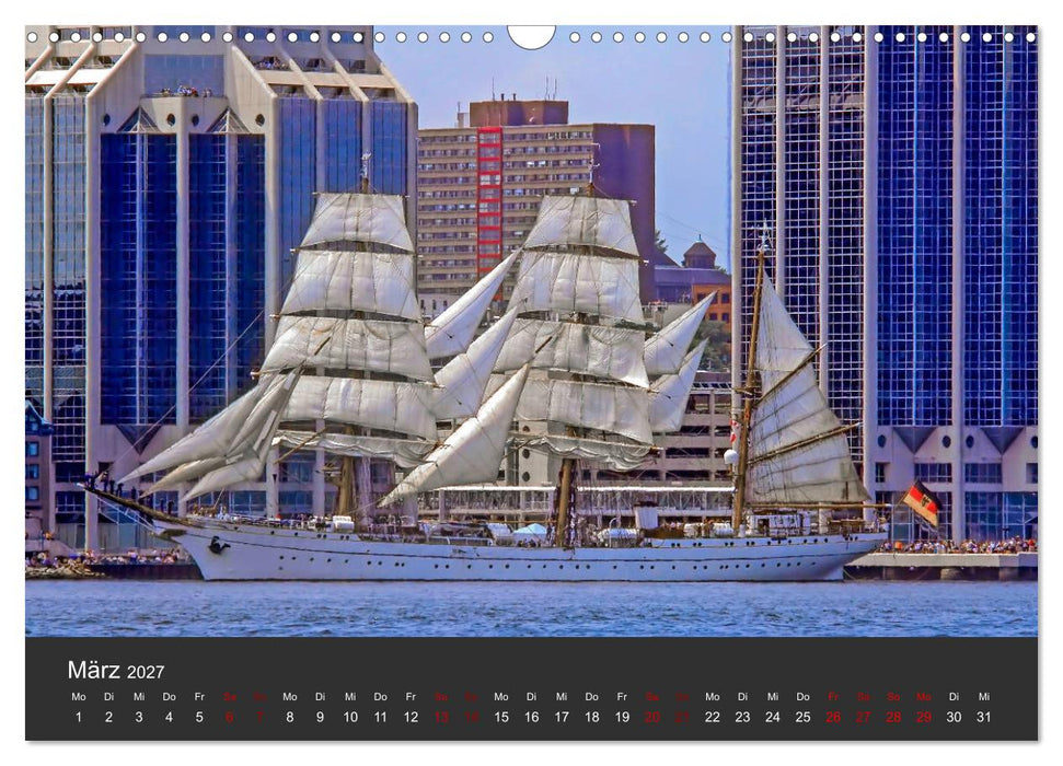 Windjammer-Regatta - Tall Ships Atlantic Challenge (CALVENDO Wandkalender 2027)