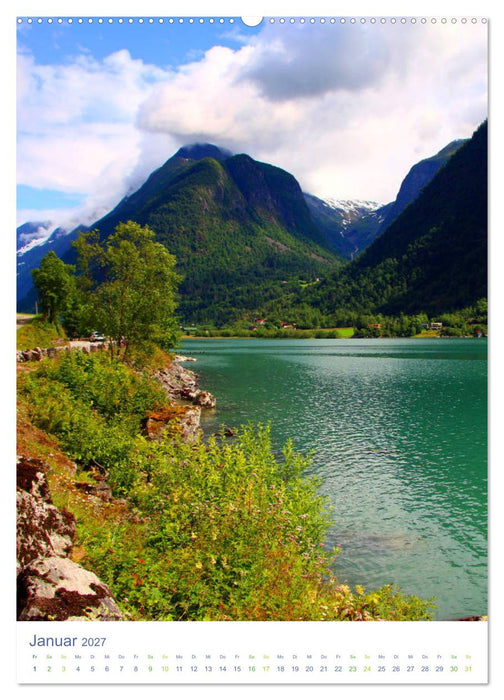 Norwegen - Unterwegs im Fjordland (CALVENDO Premium Wandkalender 2027)