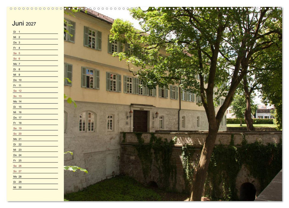 Stadtbummel durch Kirchheim unter Teck (CALVENDO Wandkalender 2027)