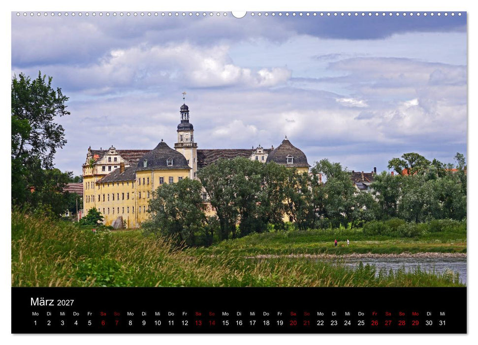 Elberadweg Coswig (Anhalt) (CALVENDO Wandkalender 2027)