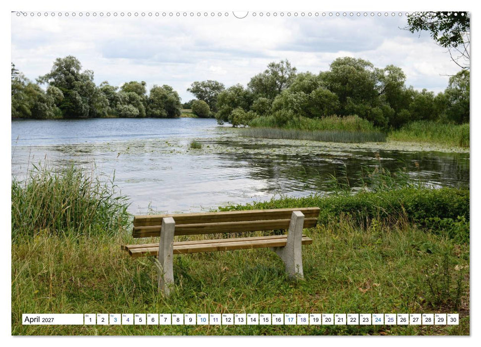 Ein Sommer im Havelland - Spaziergang entlang am Havelradweg (CALVENDO Wandkalender 2027)