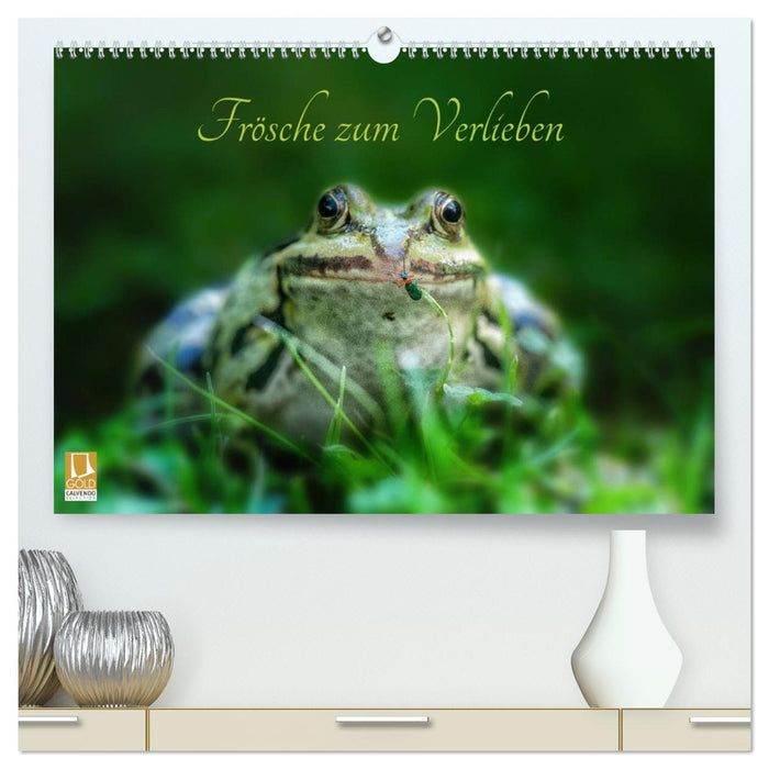 Frösche zum Verlieben (CALVENDO Premium Wandkalender 2027)