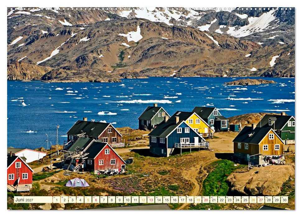 Reise nach Grönland (CALVENDO Premium Wandkalender 2027)