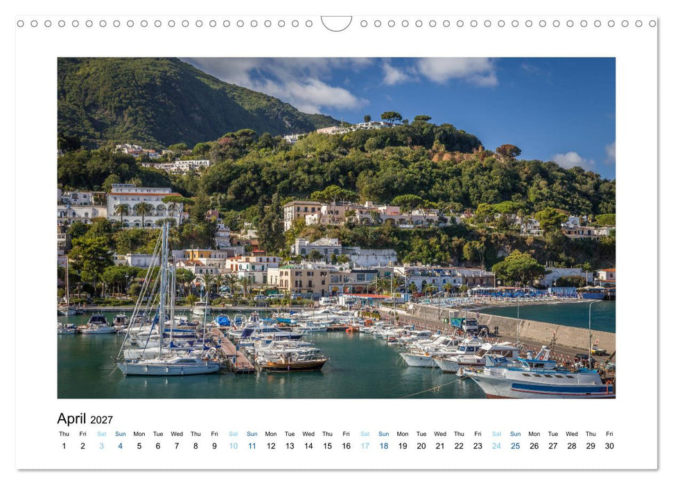 Dream Islands Capri and Ischia (CALVENDO Monthly Calendar 2027)