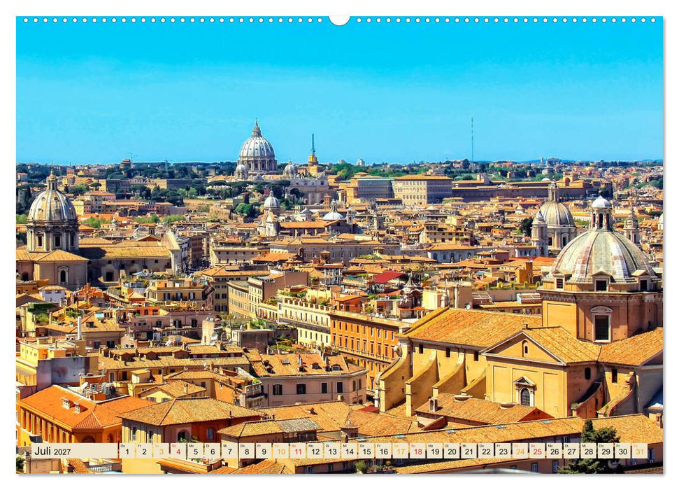 Reise durch Italien Vatikan (CALVENDO Premium Wandkalender 2027)