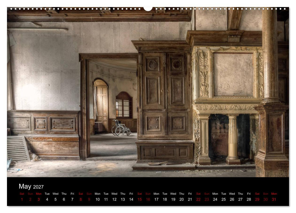 Abandoned Places in Germany (CALVENDO Premium-Calendar 2027)