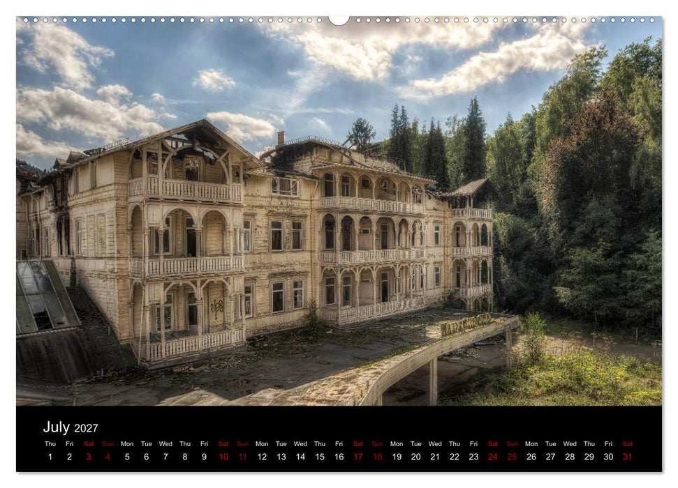 Abandoned Places in Germany (CALVENDO Premium-Calendar 2027)