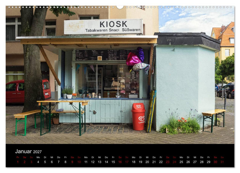 Kölsche Veedelskultur. Büdchen, Kioske und Trinkhallen. (CALVENDO Wandkalender 2027)