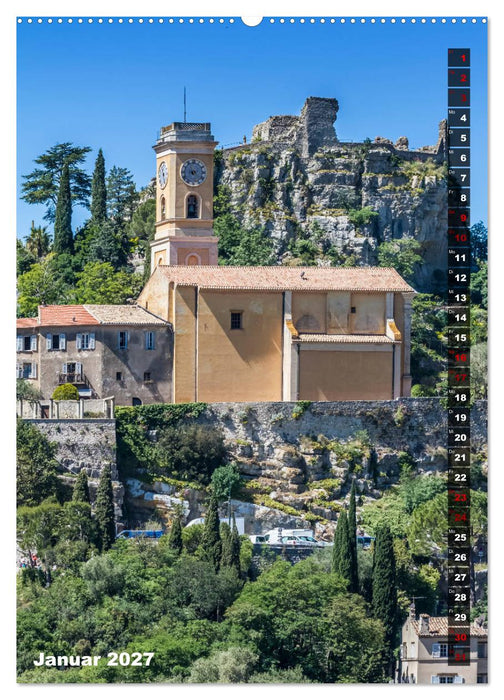 CÔTE D’AZUR Idyllische Orte (CALVENDO Wandkalender 2027)