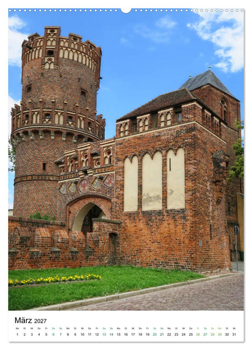 Tangermünde - Stadt an der Elbe (CALVENDO Premium Wandkalender 2027)