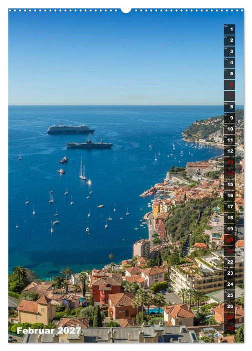 CÔTE D’AZUR Idyllische Orte (CALVENDO Premium Wandkalender 2027)