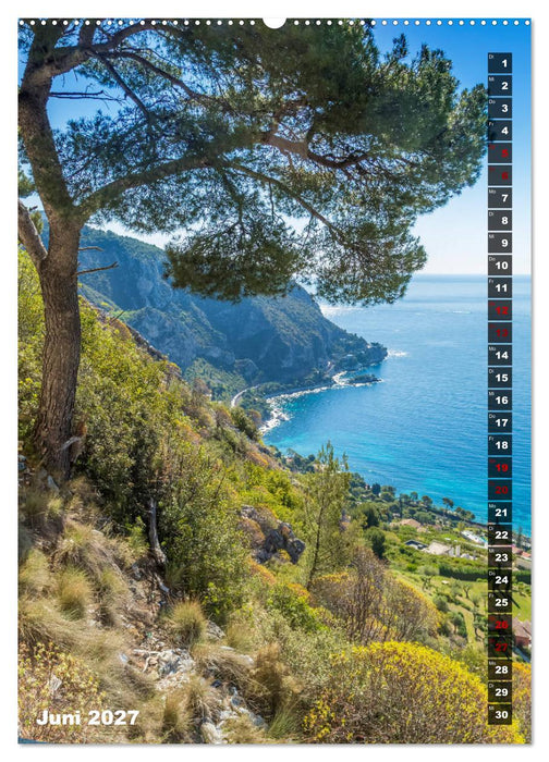 CÔTE D’AZUR Idyllische Orte (CALVENDO Premium Wandkalender 2027)