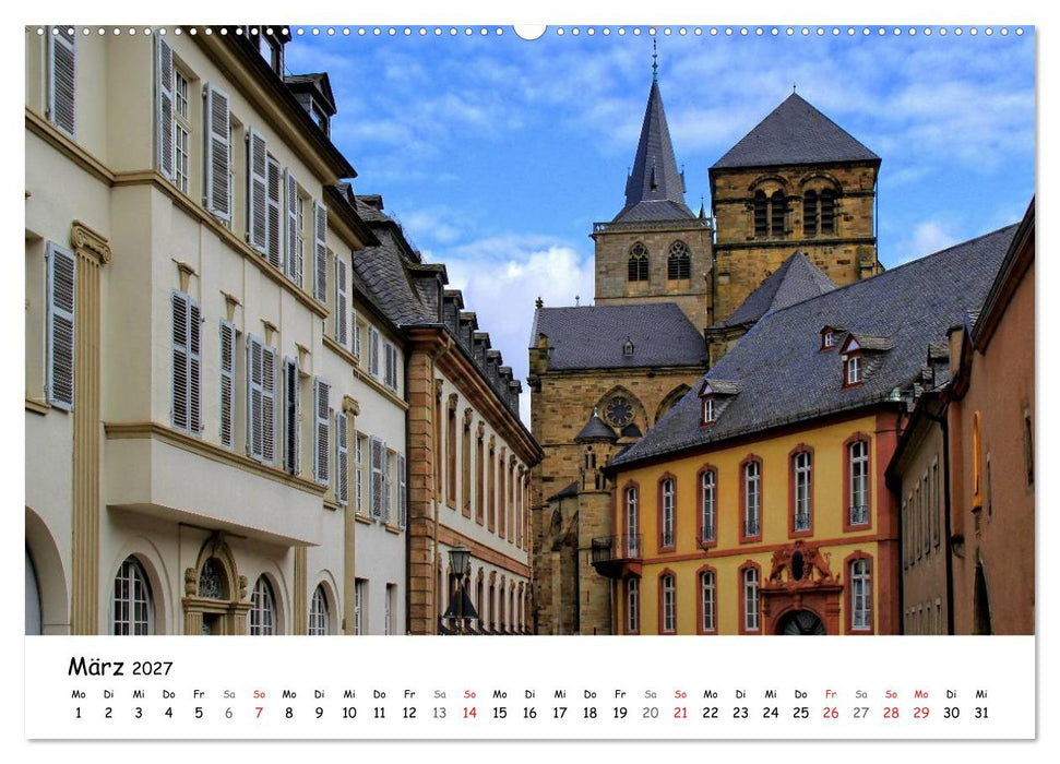 Eine Perle an der Mosel - Trier (CALVENDO Premium Wandkalender 2027)