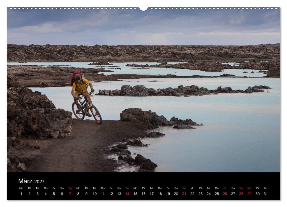 Bike Abenteuer Island (CALVENDO Wandkalender 2027)