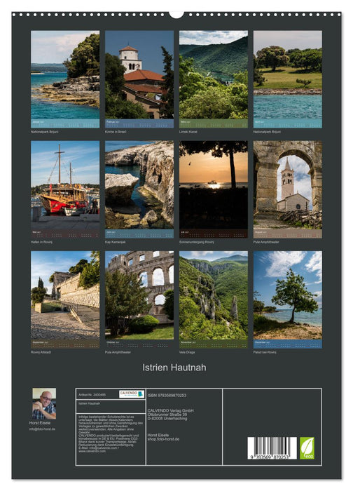 Istrien Hautnah (CALVENDO Premium Wandkalender 2027)