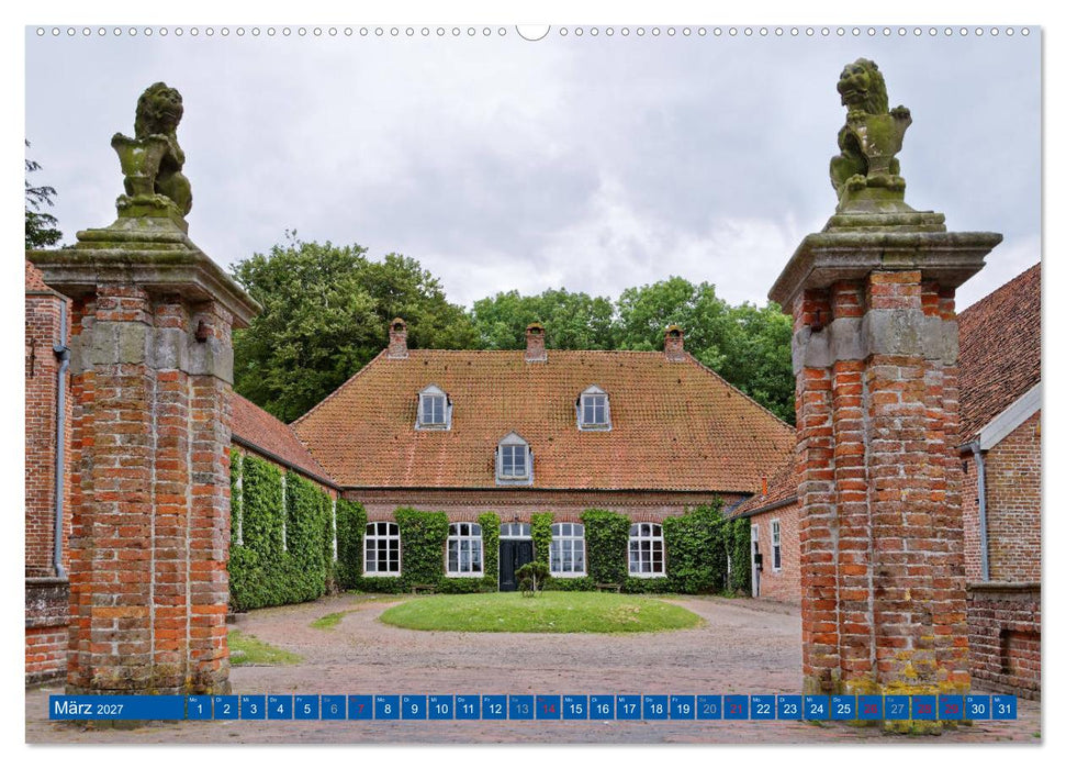 Die Krummhörn Gemeinde in Ostfriesland (CALVENDO Premium Wandkalender 2027)