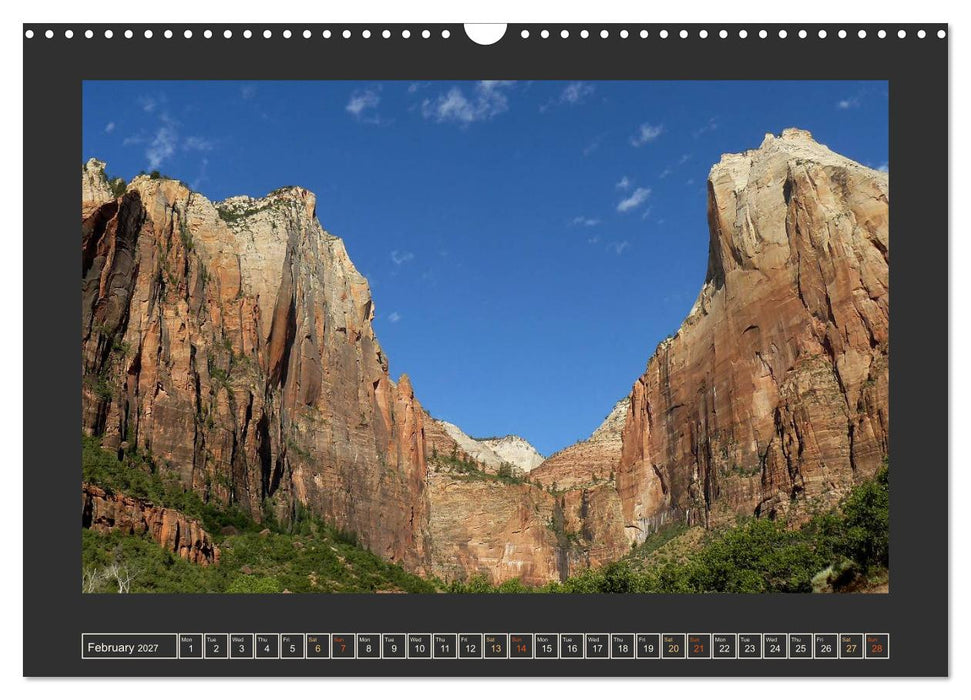 Hiking on the Colorado Plateau (CALVENDO Monthly Calendar 2027)