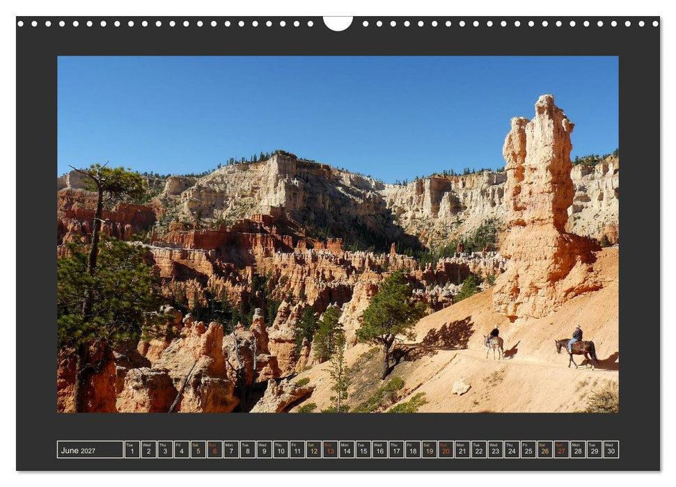 Hiking on the Colorado Plateau (CALVENDO Monthly Calendar 2027)