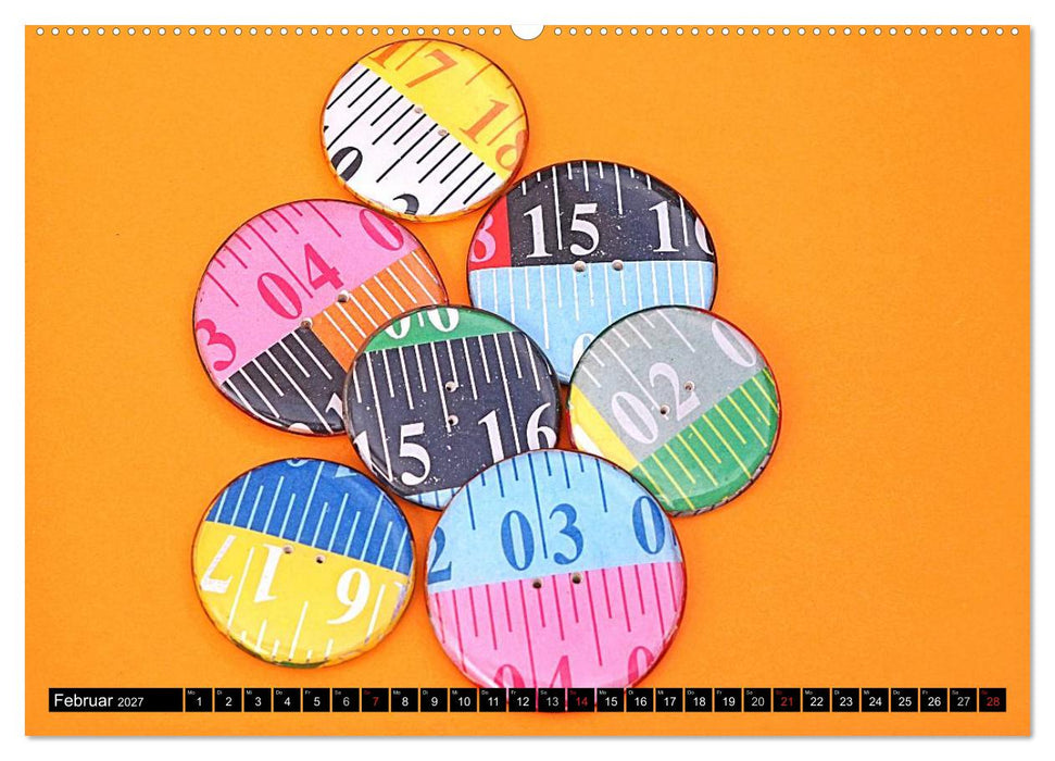 Knopfkalender (CALVENDO Premium Wandkalender 2027)