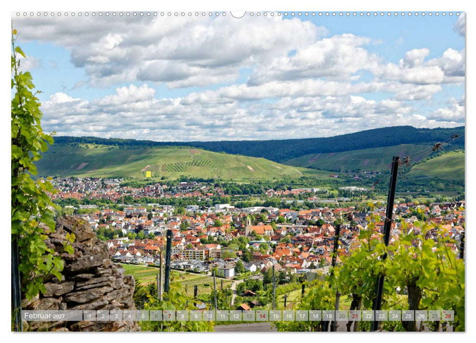 Weinstadt Wein-Kultur-Geschichte (CALVENDO Wandkalender 2027)