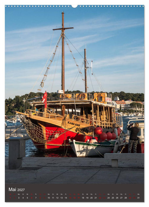 Istrien Hautnah (CALVENDO Wandkalender 2027)